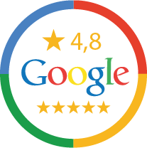 Reseñas de Google 4,8 estrellas